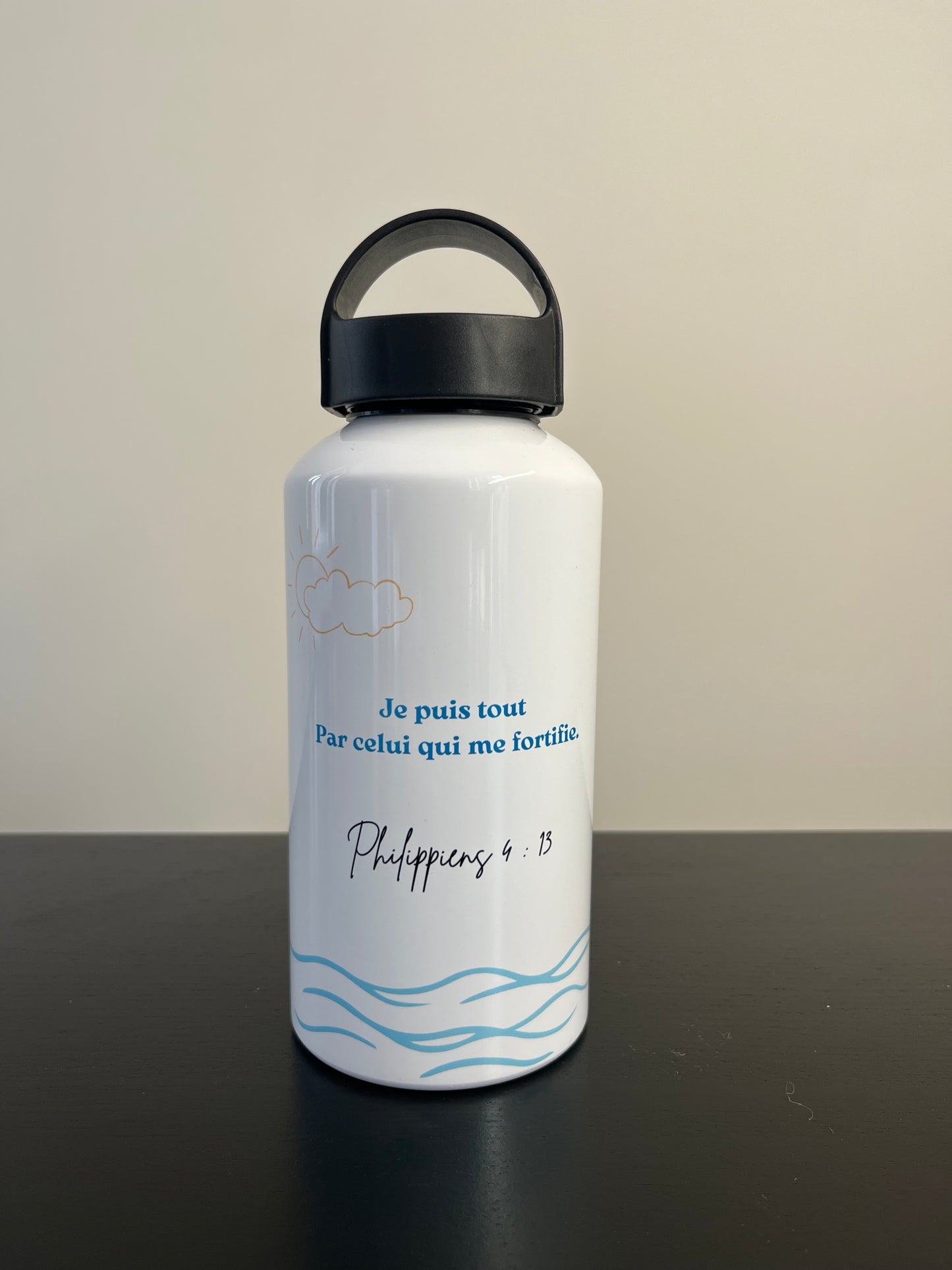 Gourde "Philippiens 4:13" & "Ésaïe 43:2"