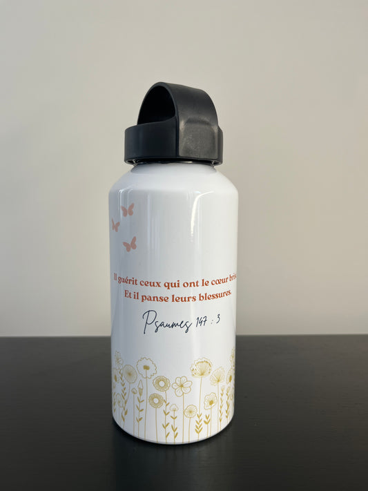 Gourde "Psaumes 147:3" & "Nahum 1:7"