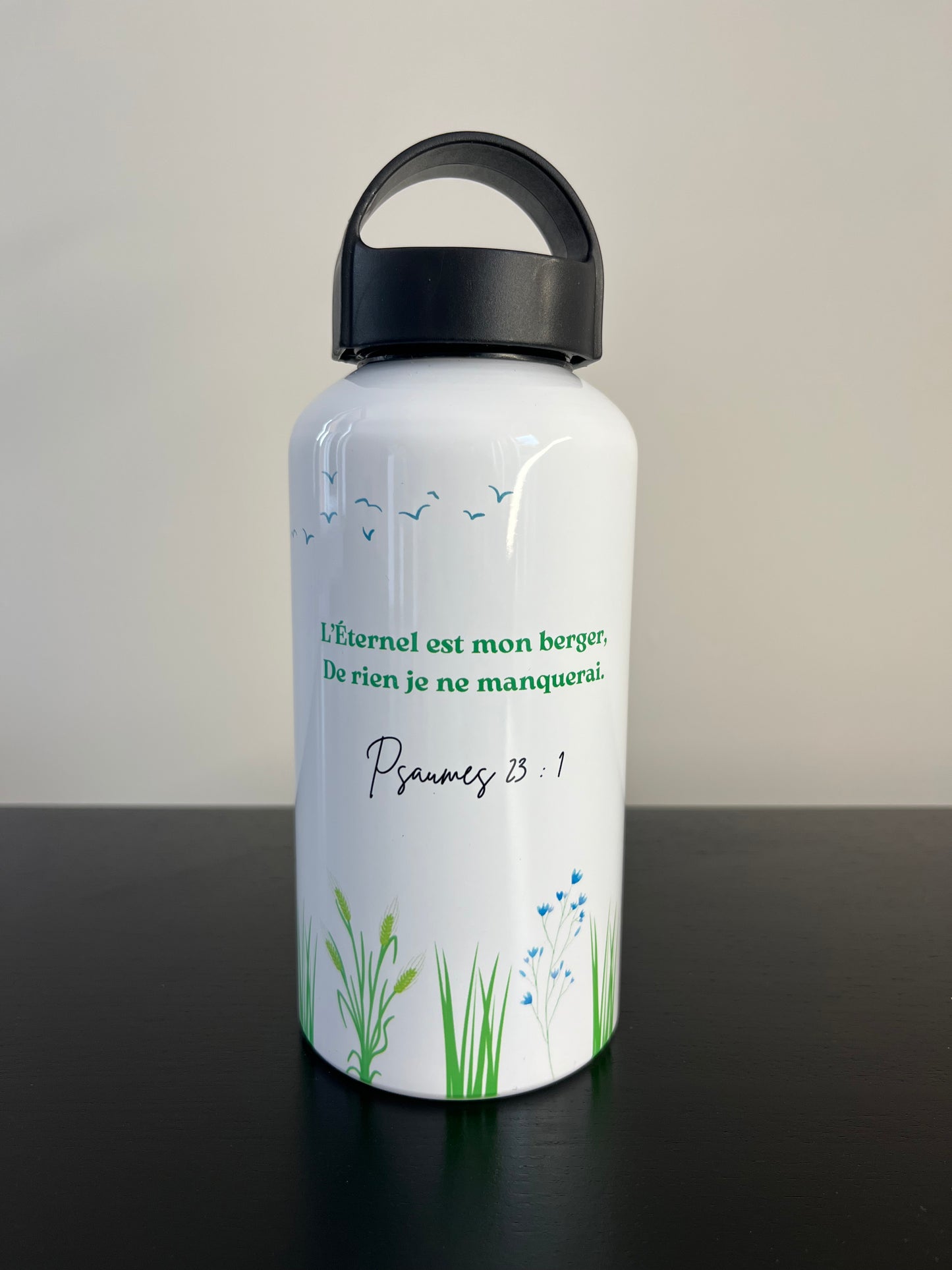 Gourde "Psaumes 119:105" & "Psaumes 23:1"
