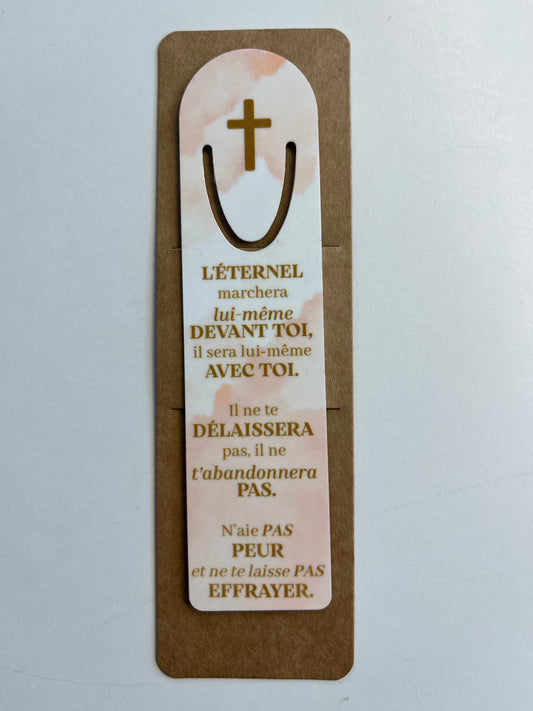 Marque page en aluminium