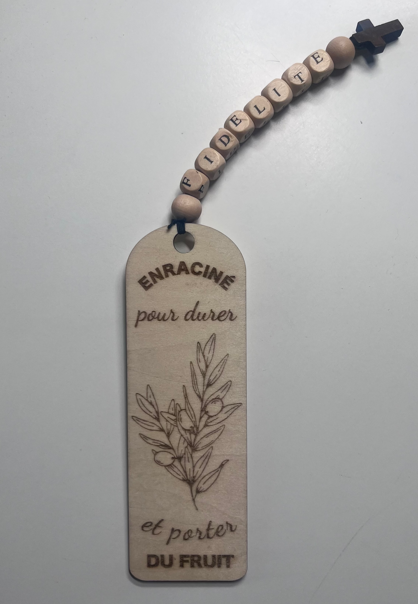 MARQUES PAGES EN BOIS