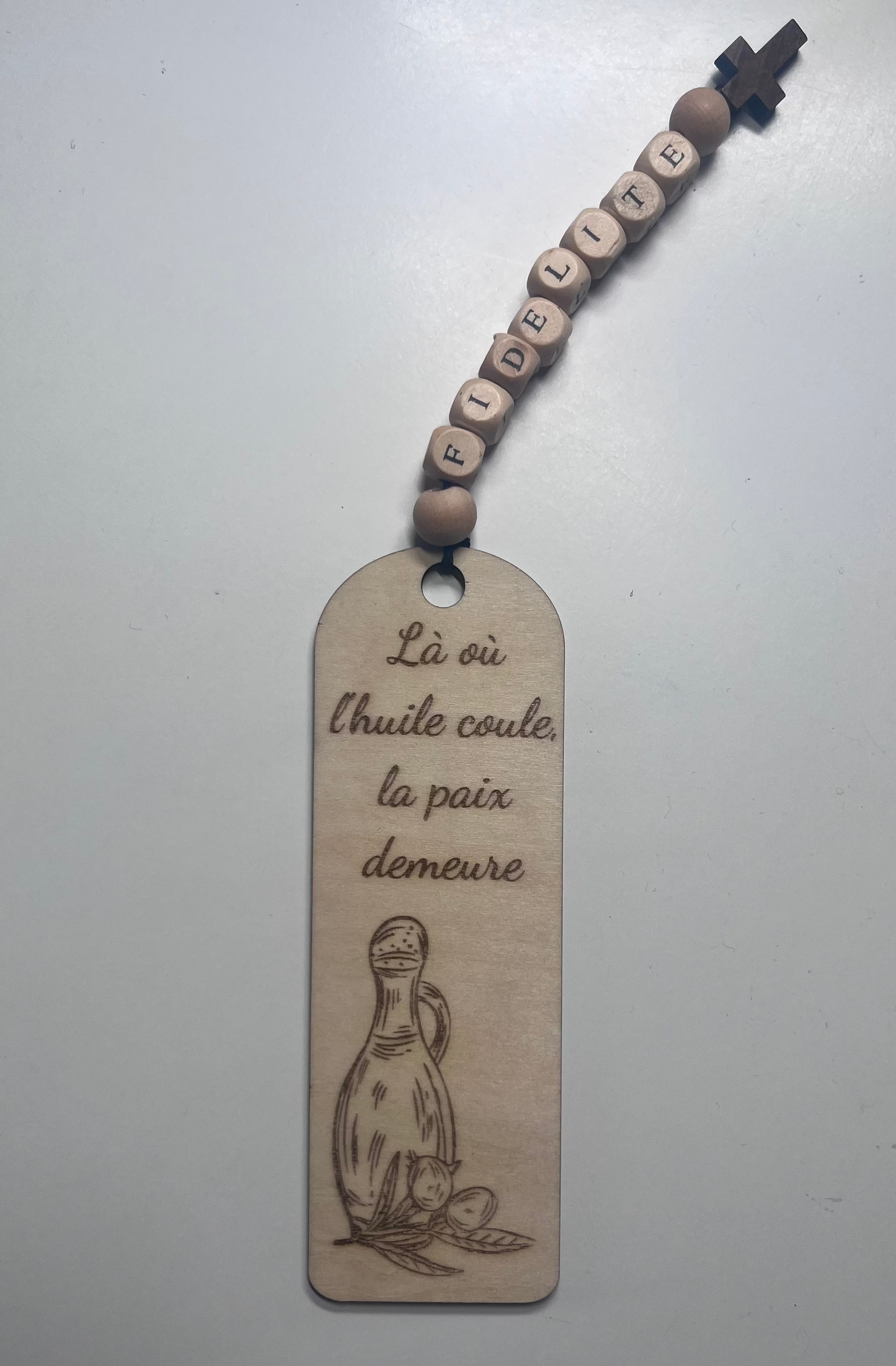 MARQUES PAGES EN BOIS