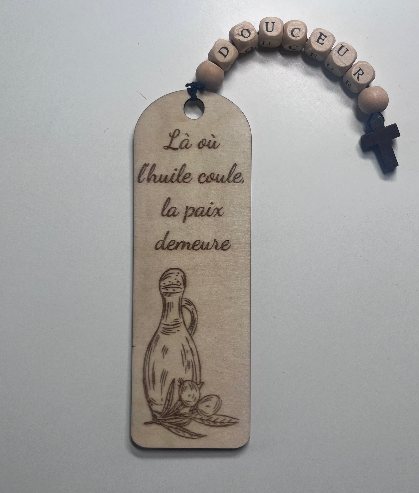 MARQUES PAGES EN BOIS