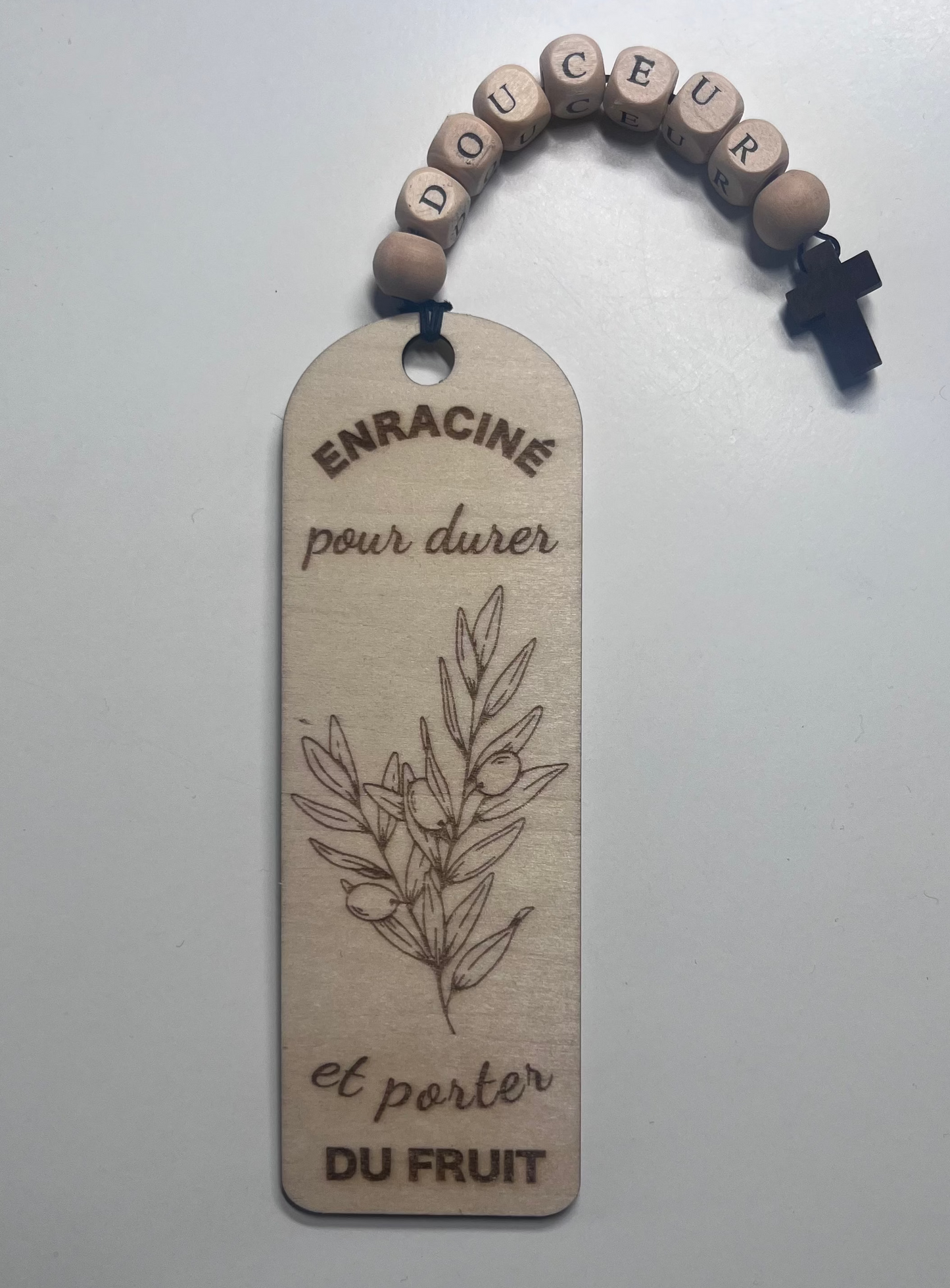 MARQUES PAGES EN BOIS