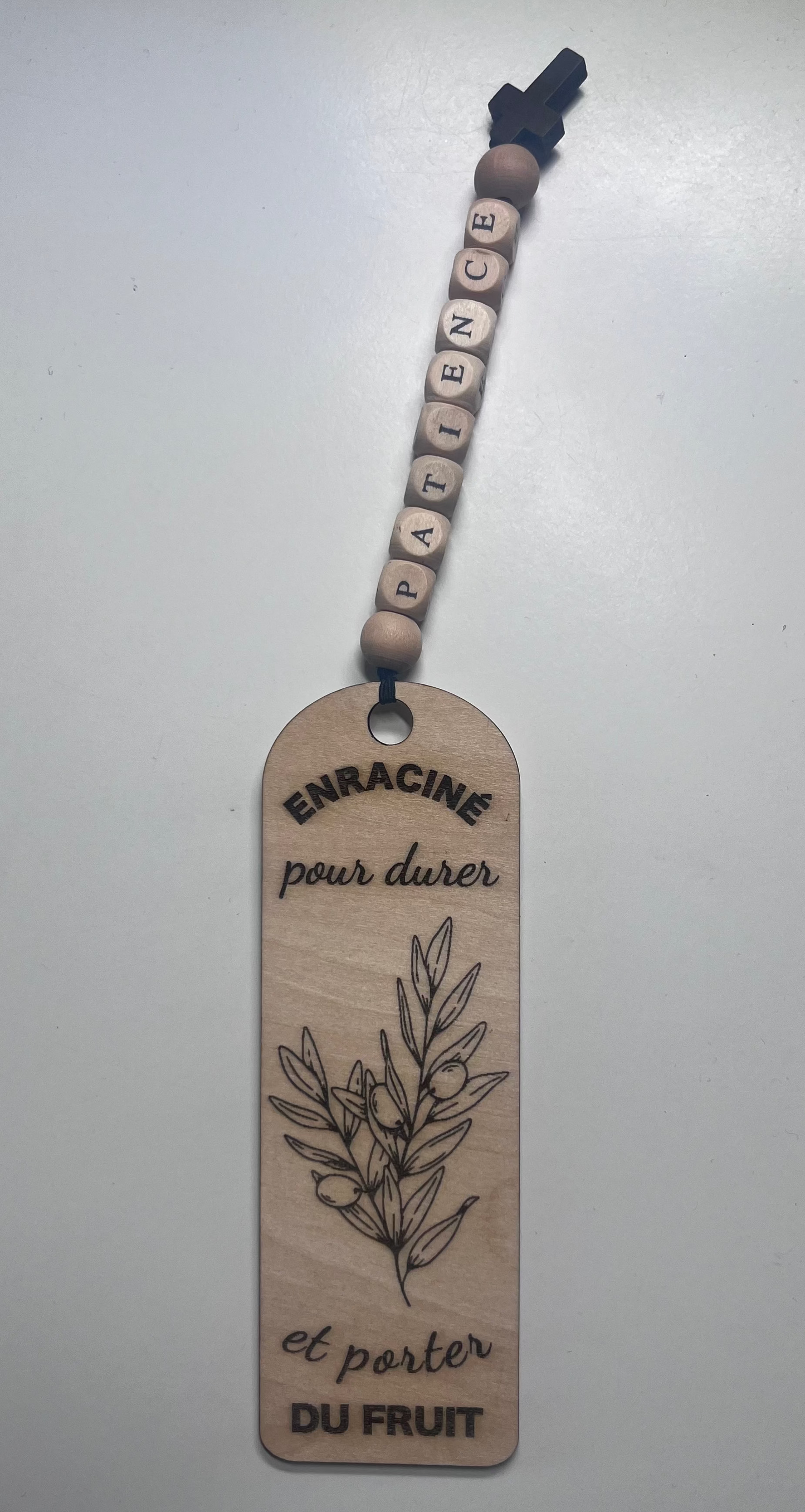 MARQUES PAGES EN BOIS