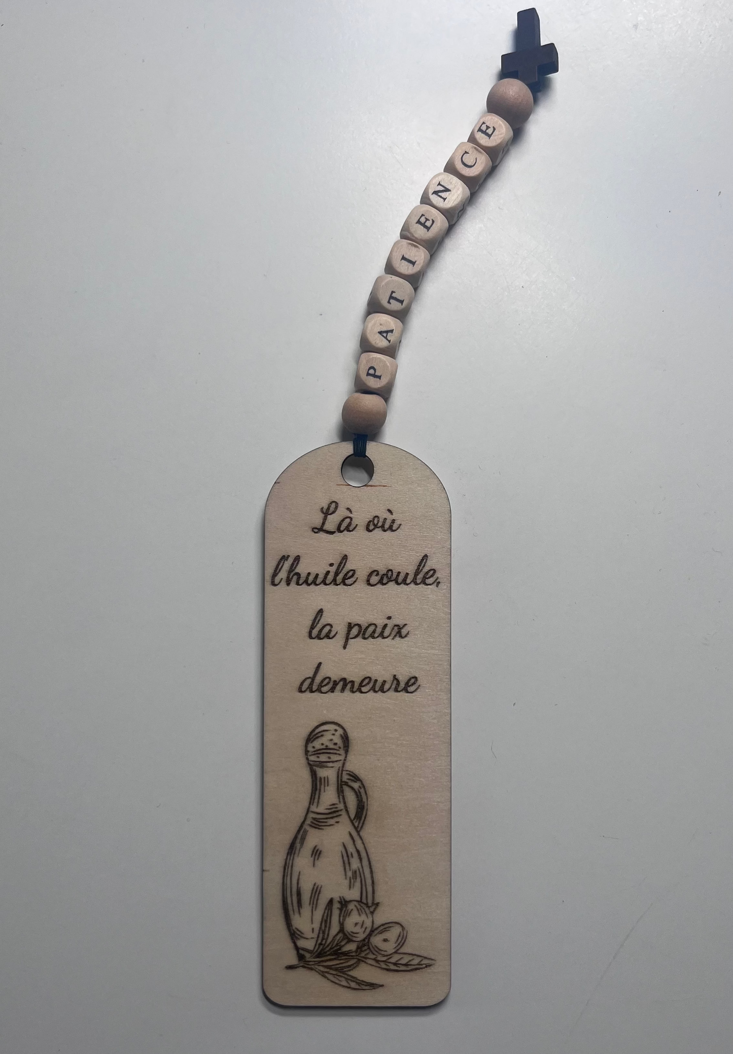 MARQUES PAGES EN BOIS