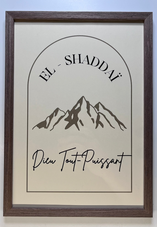 Cadre "EL-SHADDAÏ"
