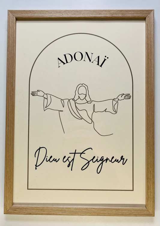 Cadre "ADONAÏ"