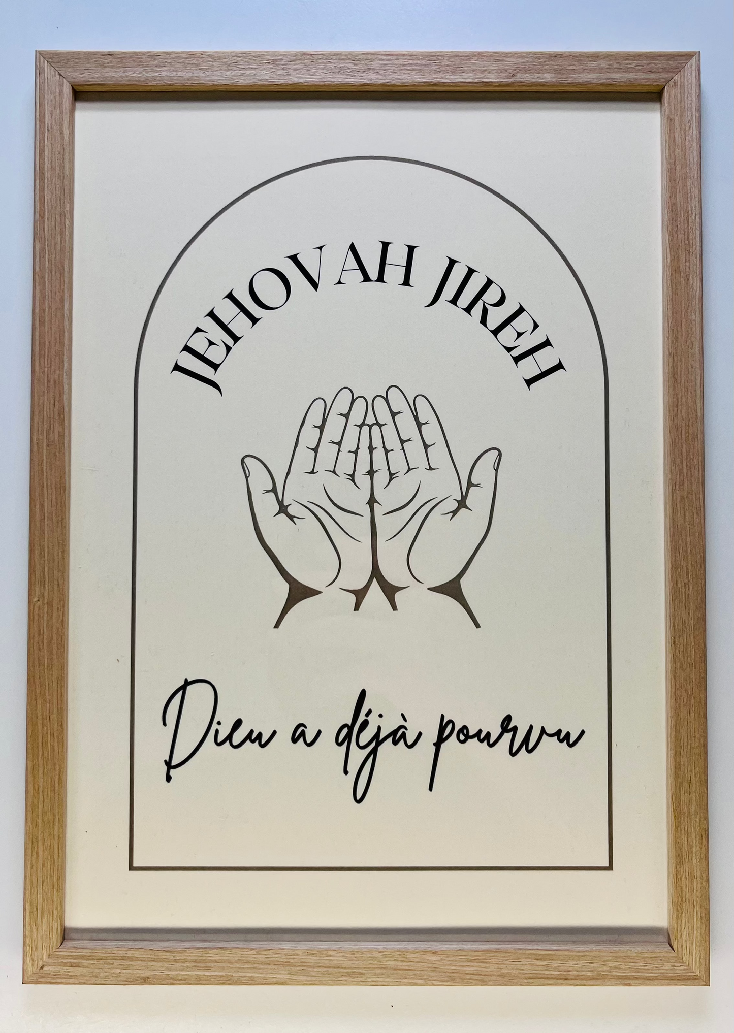 Cadre "JEHOVAH JIREH"